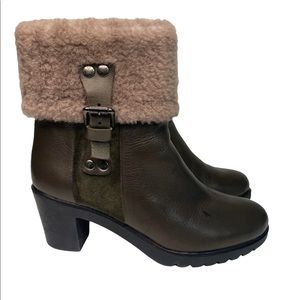 THE FLEXX Leather Booties size 6 NWOT